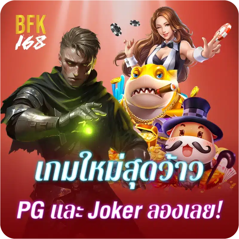 เกมใหม่สุดว้าว PG และ Joker ลองเลย!